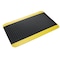 Crown Matting Technologies Antifatigue Mat, 12' L x 4' W, 7/8" Thickness, Vinyl deck plate, Black/Yellow CD 3442YB - alternate 1